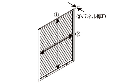 LIXIL ��։J�˃p�l�� �̐��ӏ�